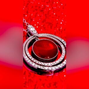 🔥❤️🔥 STUNNING❗️ PAPARAZZI “CATS EYE COUTURE” RED NECKLACE❗️🔥❤️🔥